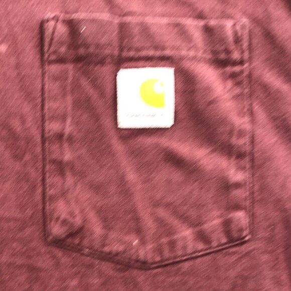 2 Carhartt Mens Work T-Shirt 2XLT Lot Of Two Short  Sleeve Casual Pocket Tee - Picture 15 of 16